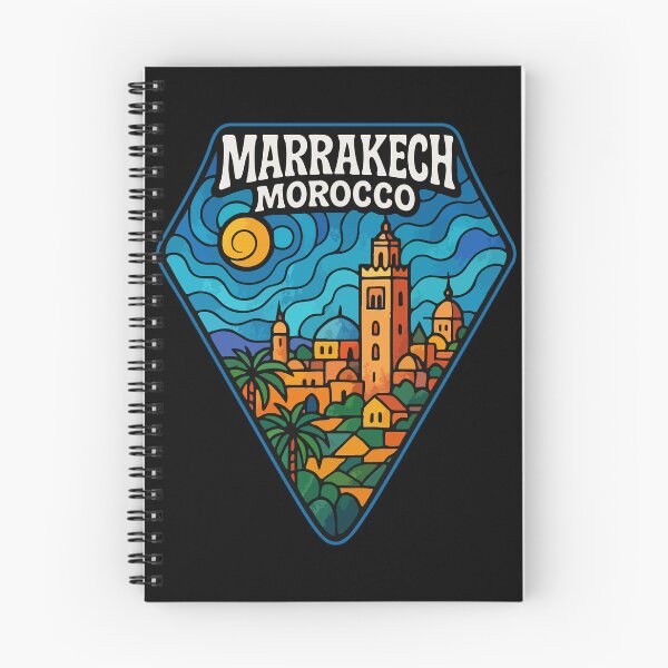 Item preview, Marrakech Morocco Stained Glass Travel designed and sold by TomFrontierArt.