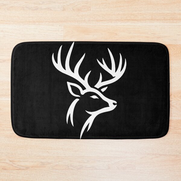 Item preview, Deer Head Silhouette – Minimal Wildlife Design designed and sold by OverNickles194.