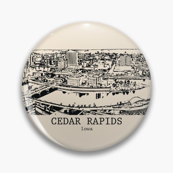 Item preview, Cedar Rapids - Iowa designed and sold by Lakeric Cityscapes.