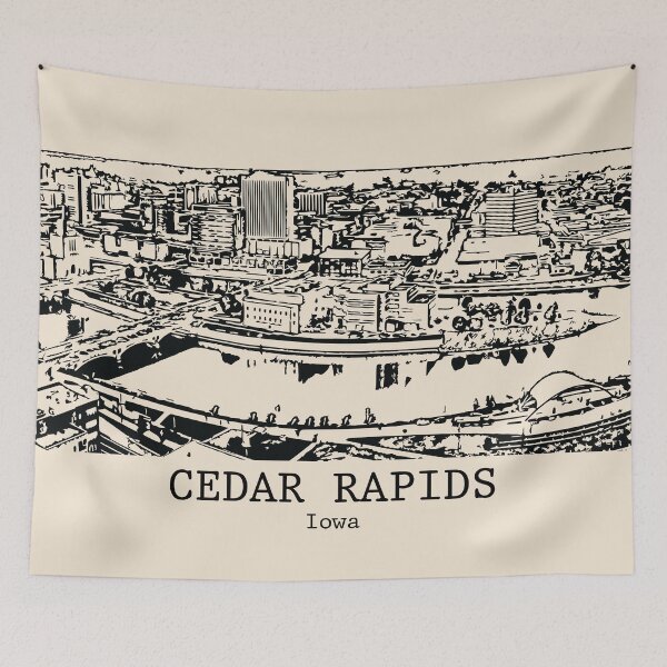 Item preview, Cedar Rapids - Iowa designed and sold by Lakeric Cityscapes.
