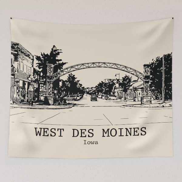 Item preview, West Des Moines - Iowa designed and sold by Lakeric Cityscapes.