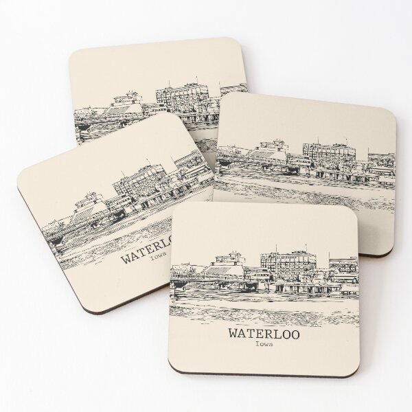 Item preview, Waterloo - Iowa designed and sold by Lakeric Cityscapes.