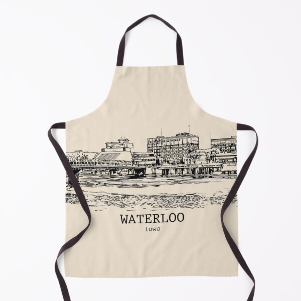 Item preview, Waterloo - Iowa designed and sold by Lakeric Cityscapes.
