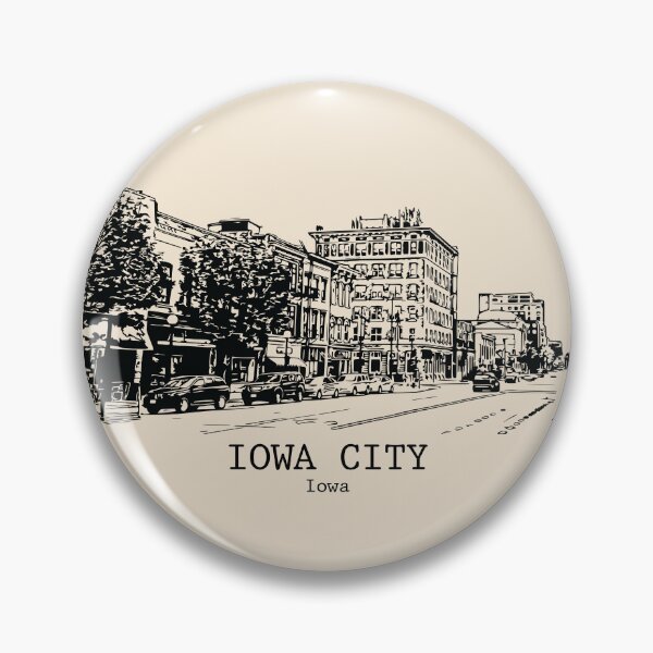 Artikelvorschau, Iowa City - Iowa entworfen und verkauft von Lakeric Cityscapes.