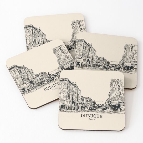 Item preview, Dubuque - Iowa designed and sold by Lakeric Cityscapes.