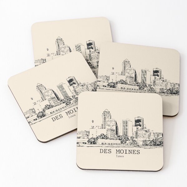 Item preview, Des Moines - Iowa designed and sold by Lakeric Cityscapes.