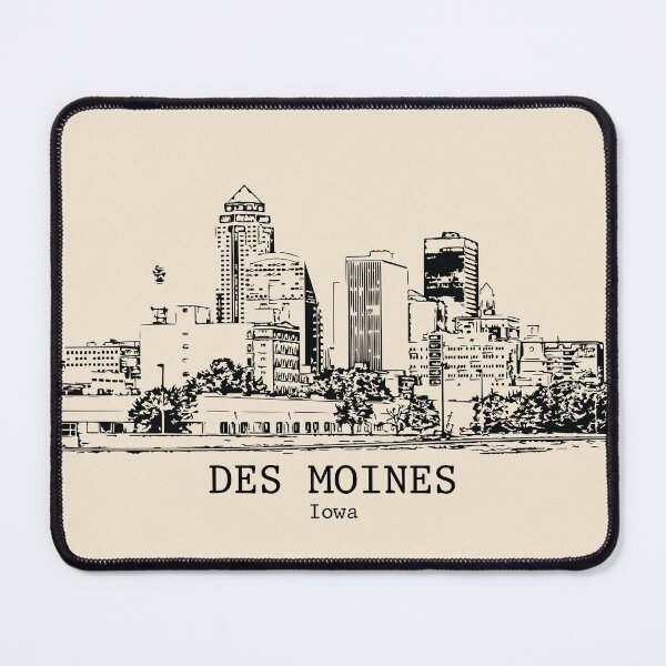Item preview, Des Moines - Iowa designed and sold by Lakeric Cityscapes.