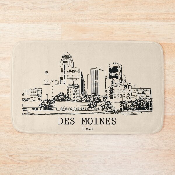 Item preview, Des Moines - Iowa designed and sold by Lakeric Cityscapes.
