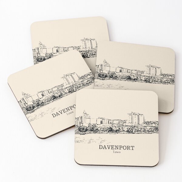 Item preview, Davenport - Iowa designed and sold by Lakeric Cityscapes.