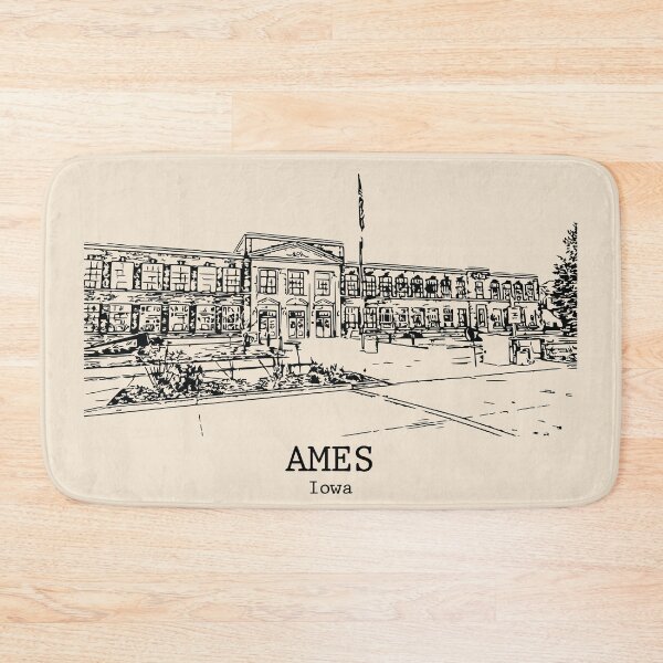 Item preview, Ames - Iowa designed and sold by Lakeric Cityscapes.