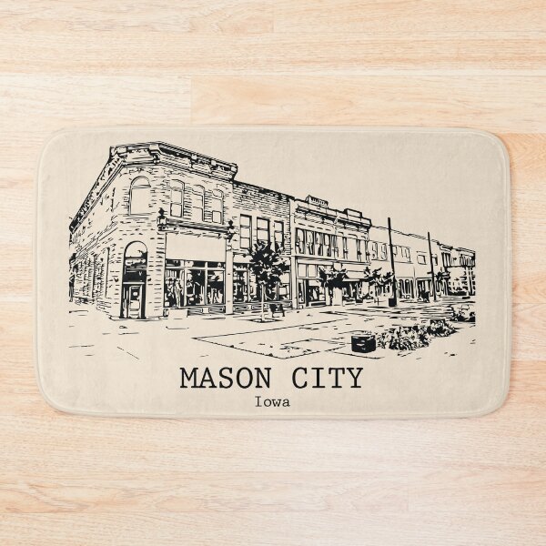 Artikelvorschau, Mason City - Iowa entworfen und verkauft von Lakeric Cityscapes.