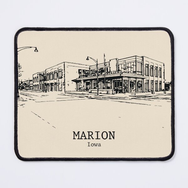 Item preview, Marion - Iowa designed and sold by Lakeric Cityscapes.