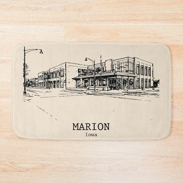 Item preview, Marion - Iowa designed and sold by Lakeric Cityscapes.