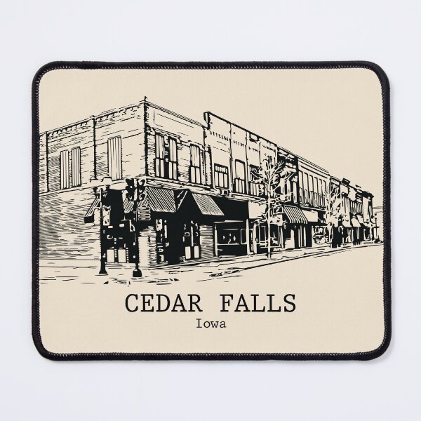 Item preview, Cedar Falls - Iowa designed and sold by Lakeric Cityscapes.