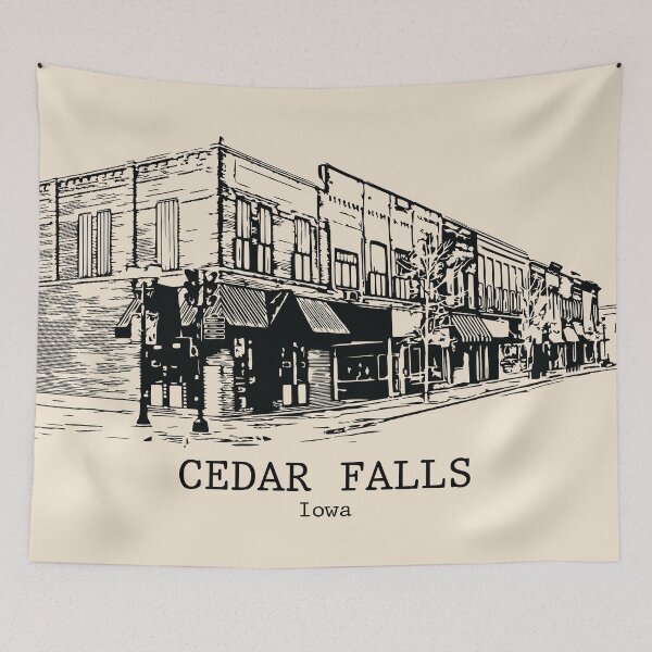 Item preview, Cedar Falls - Iowa designed and sold by Lakeric Cityscapes.