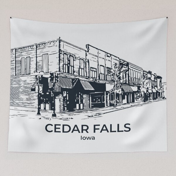Item preview, Cedar Falls - Iowa designed and sold by Lakeric Cityscapes.