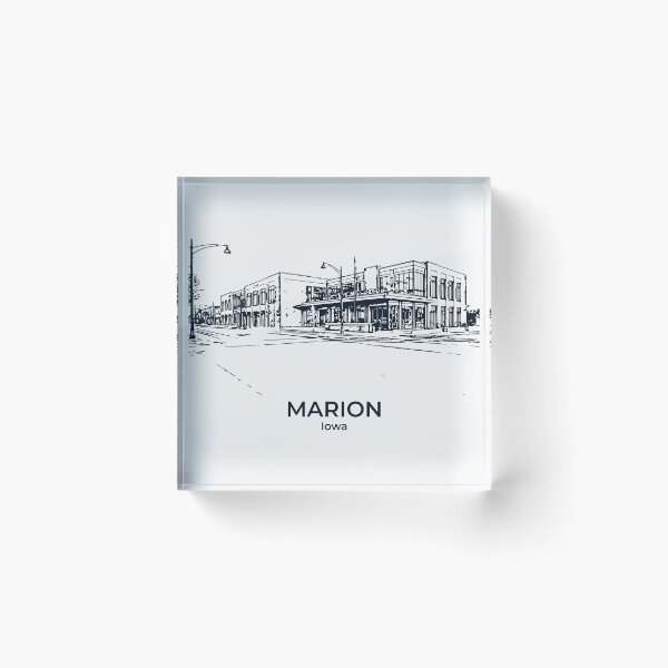 Item preview, Marion - Iowa designed and sold by Lakeric Cityscapes.
