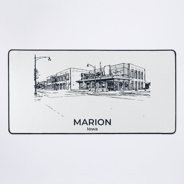 Item preview, Marion - Iowa designed and sold by Lakeric Cityscapes.