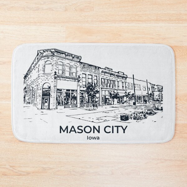 Artikelvorschau, Mason City - Iowa entworfen und verkauft von Lakeric Cityscapes.