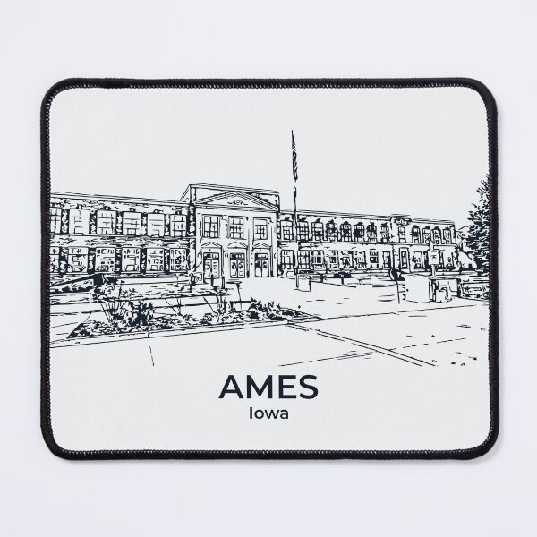 Item preview, Ames - Iowa designed and sold by Lakeric Cityscapes.