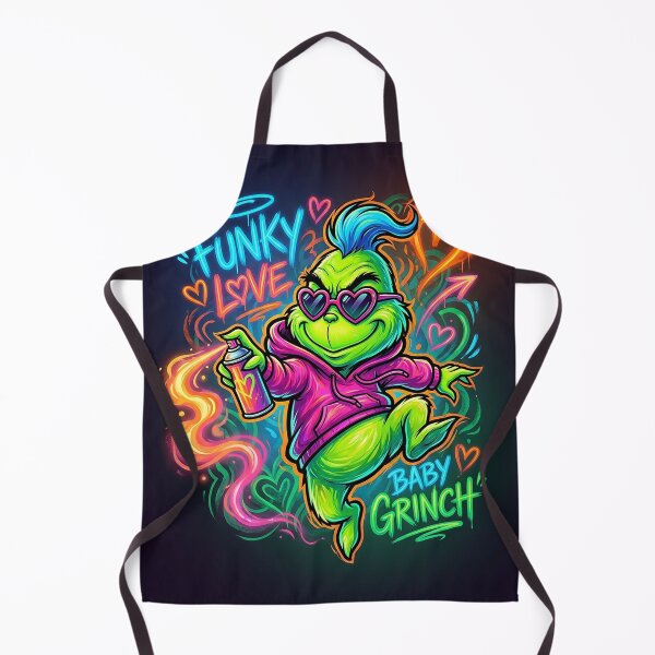 Item preview, Funky Love Baby Grinch – Cute Valentine’s Day Pop Art Character designed and sold by JaaGo PopLab.
