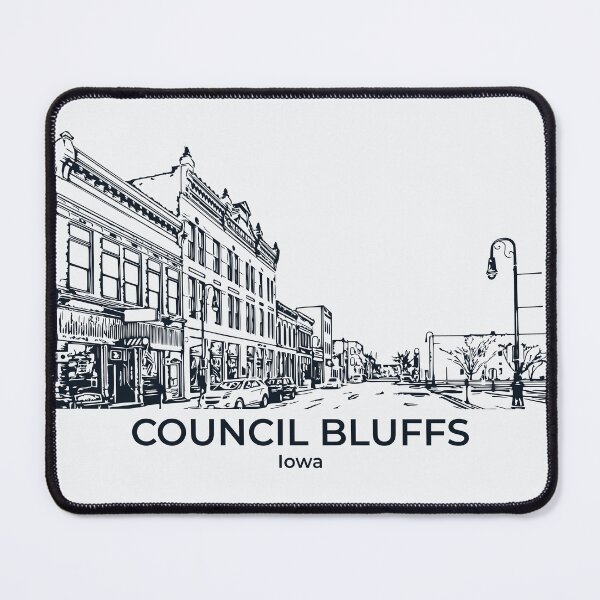 Item preview, Council Bluffs - Iowa designed and sold by Lakeric Cityscapes.