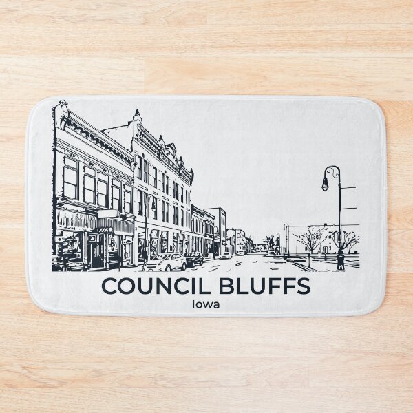 Item preview, Council Bluffs - Iowa designed and sold by Lakeric Cityscapes.
