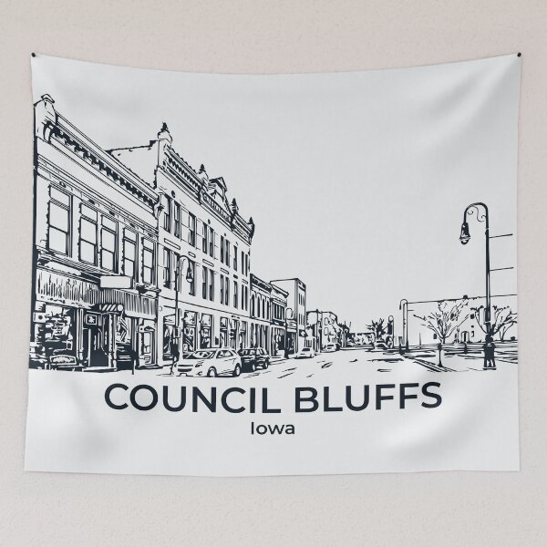 Item preview, Council Bluffs - Iowa designed and sold by Lakeric Cityscapes.