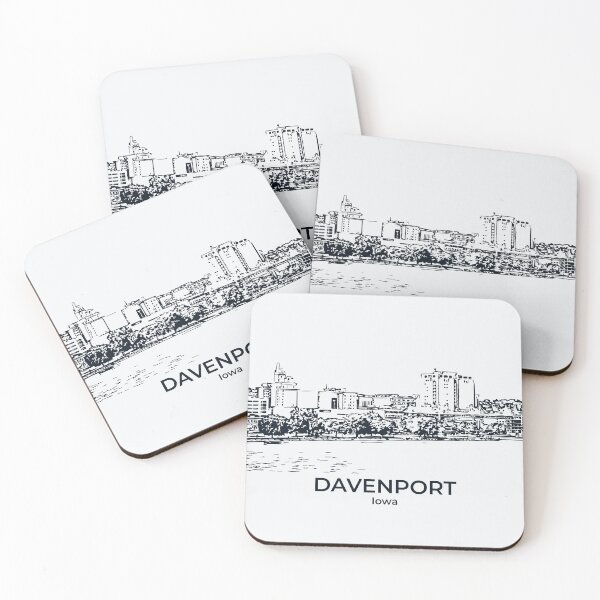 Item preview, Davenport - Iowa designed and sold by Lakeric Cityscapes.