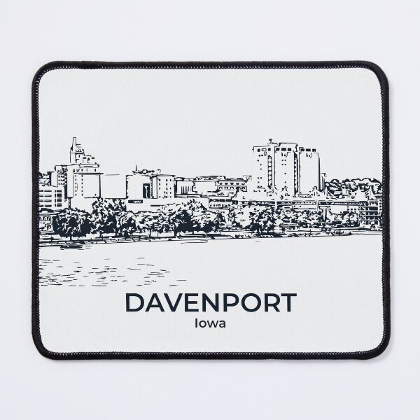 Item preview, Davenport - Iowa designed and sold by Lakeric Cityscapes.