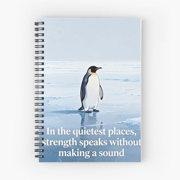 Item preview, Quiet Strength - Penguin Wisdom designed and sold by Dxvect.