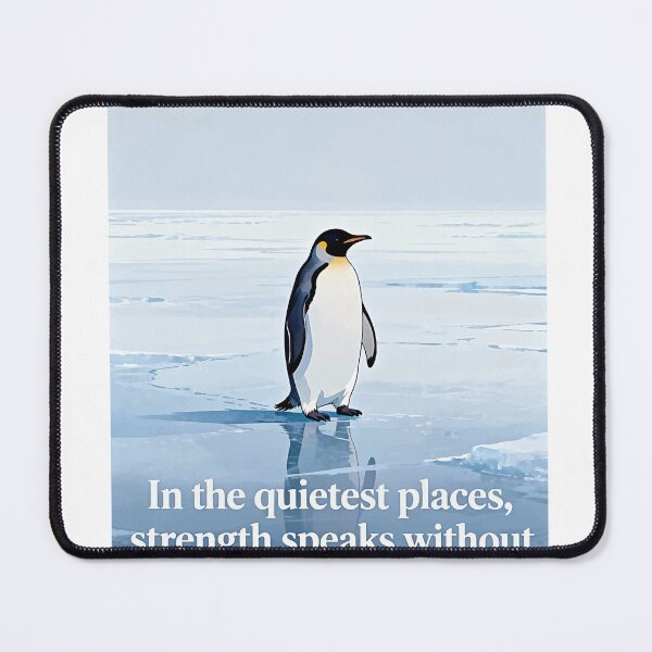 Item preview, Quiet Strength - Penguin Wisdom designed and sold by Dxvect.
