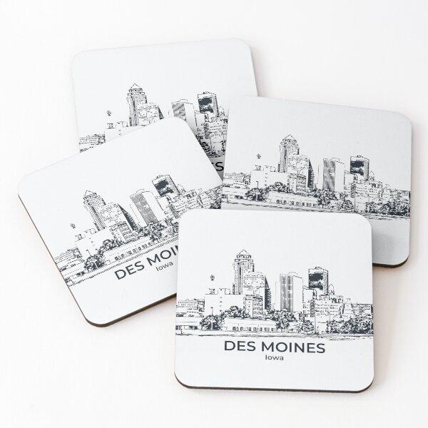 Item preview, Des Moines - Iowa designed and sold by Lakeric Cityscapes.
