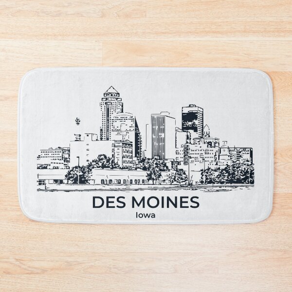 Item preview, Des Moines - Iowa designed and sold by Lakeric Cityscapes.