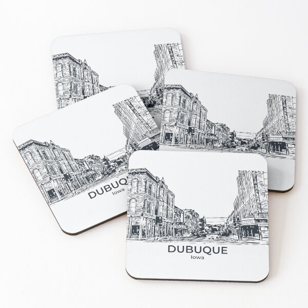 Item preview, Dubuque - Iowa designed and sold by Lakeric Cityscapes.