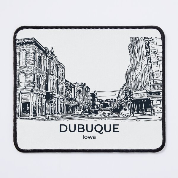 Item preview, Dubuque - Iowa designed and sold by Lakeric Cityscapes.