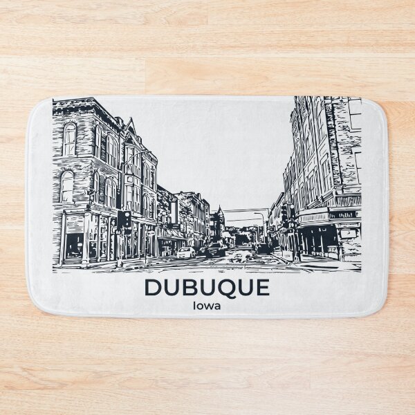 Item preview, Dubuque - Iowa designed and sold by Lakeric Cityscapes.