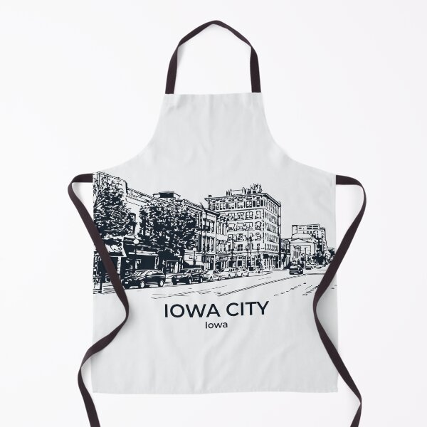 Artikelvorschau, Iowa City - Iowa entworfen und verkauft von Lakeric Cityscapes.