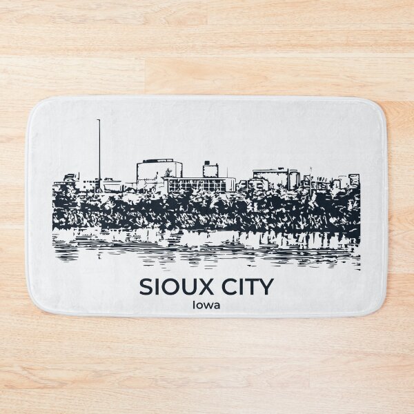 Artikelvorschau, Sioux City - Iowa entworfen und verkauft von Lakeric Cityscapes.