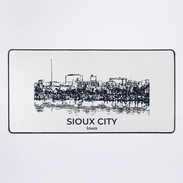 Item preview, Sioux City - Iowa designed and sold by Lakeric Cityscapes.