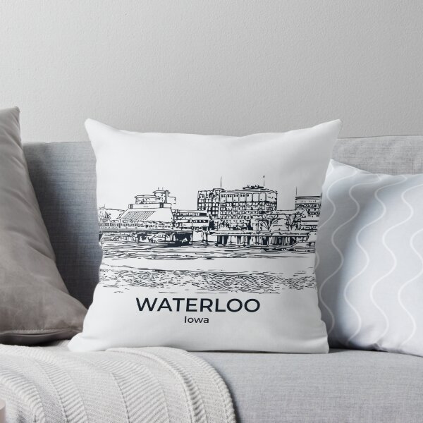 Item preview, Waterloo - Iowa designed and sold by Lakeric Cityscapes.
