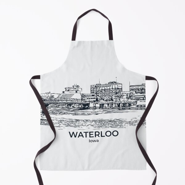 Item preview, Waterloo - Iowa designed and sold by Lakeric Cityscapes.
