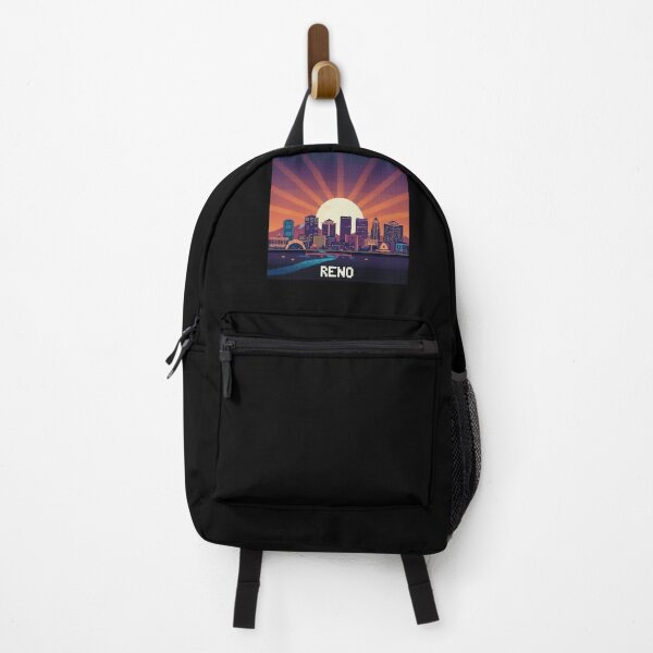 Item preview, Pixel Art Reno Skyline designed and sold by Potato Quality Prints.