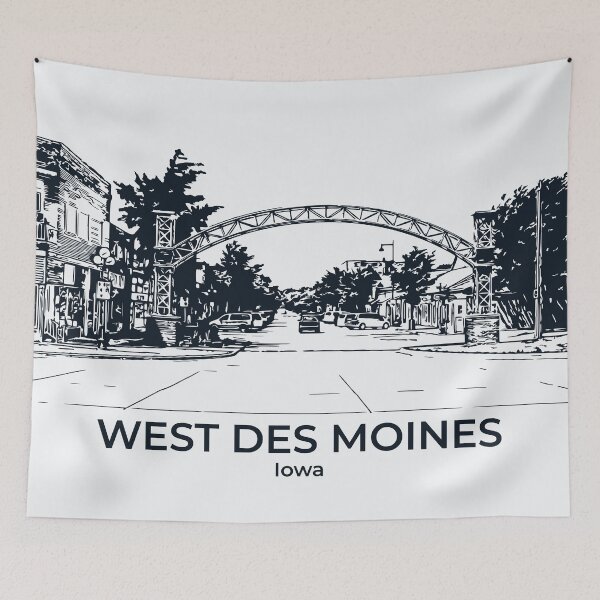 Item preview, West Des Moines - Iowa designed and sold by Lakeric Cityscapes.