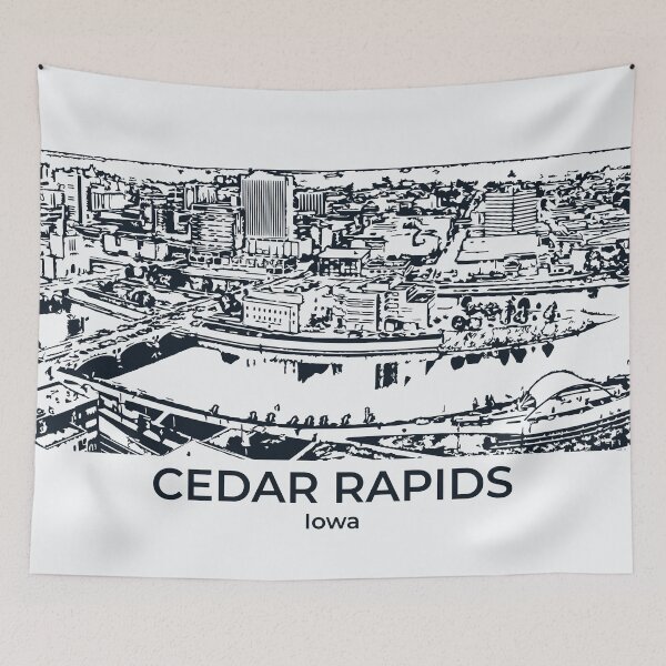Item preview, Cedar Rapids - Iowa designed and sold by Lakeric Cityscapes.