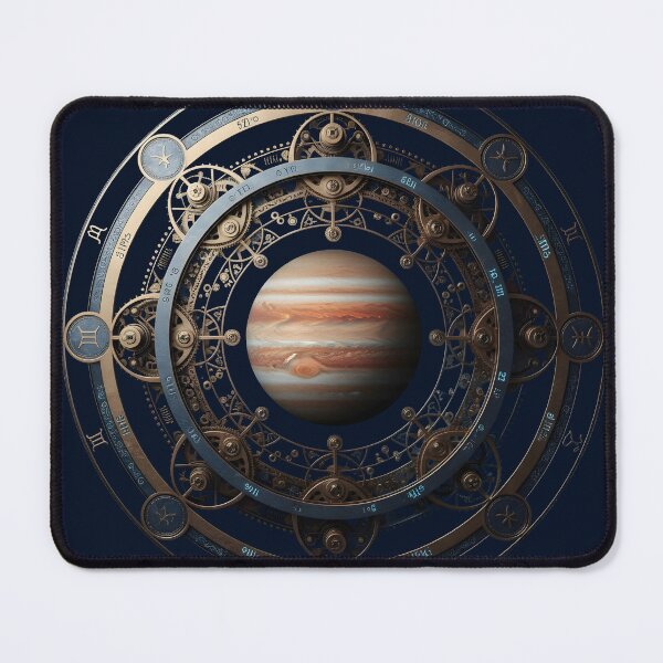 Item preview, Hermetic Saturn - Celestial Mechanics & Zodiac Orrery designed and sold by ArtCrafter13.