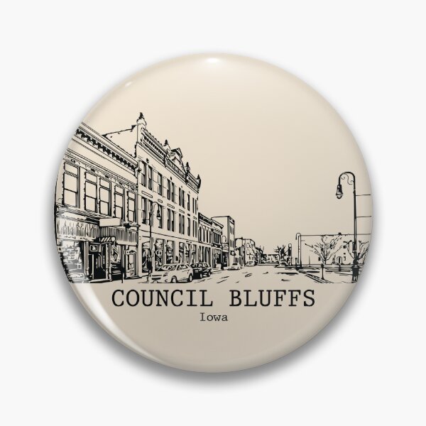 Artikelvorschau, Council Bluffs - Iowa entworfen und verkauft von Lakeric.