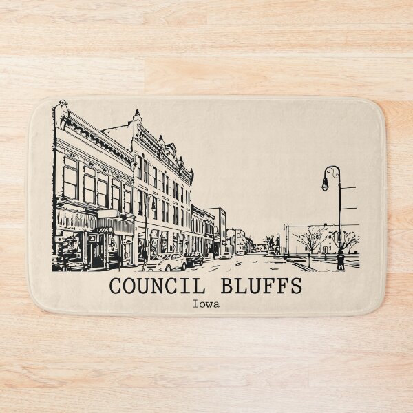 Item preview, Council Bluffs - Iowa designed and sold by Lakeric Cityscapes.