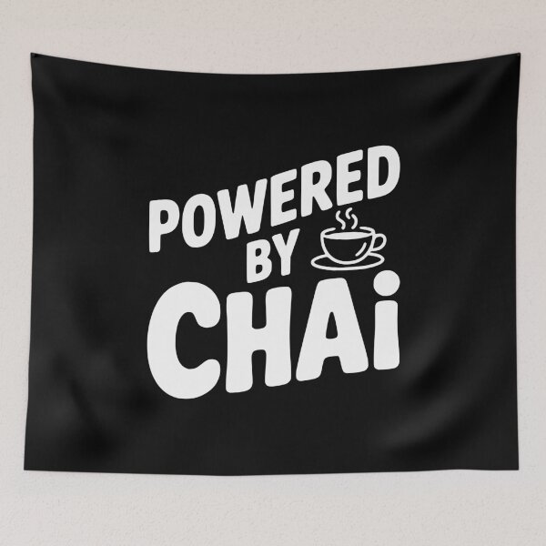 Item preview, Powered by Chai designed and sold by Frank Ring.