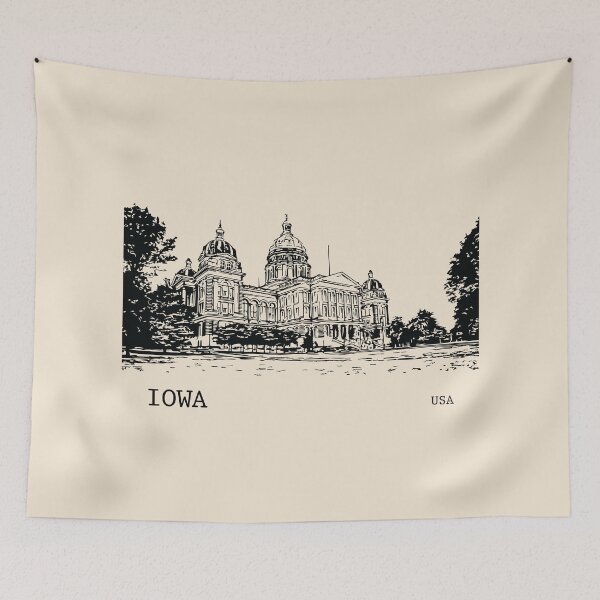 Item preview, Iowa State USA designed and sold by Lakeric Cityscapes.